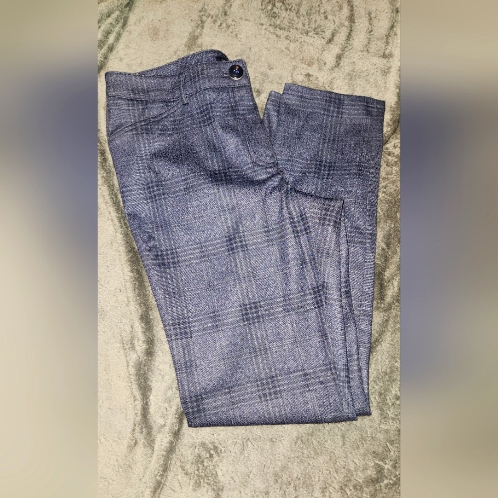 Tommy Hilfiger Women's Plaid Straight Skinny Pants